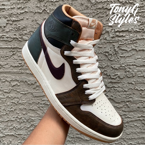 🍂NEW🍃 CUSTOM AIR JORDAN 1 RETRO HI - Picture 4 of 16